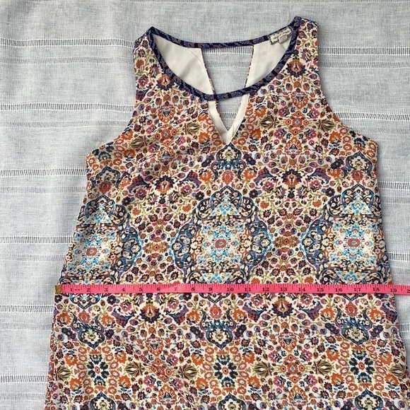 Eyeshadow Bohemian sleeveless tiered tunic. - Picture 8 of 14